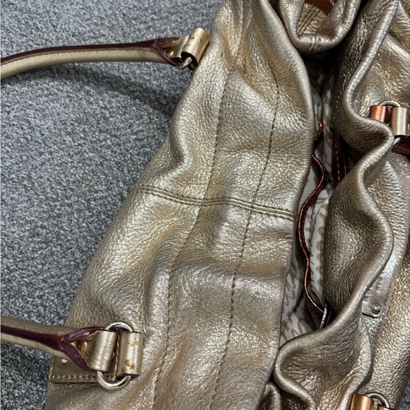 Kate Spade Shimmering Gold Shoulder Bag - Picture 8 of 9